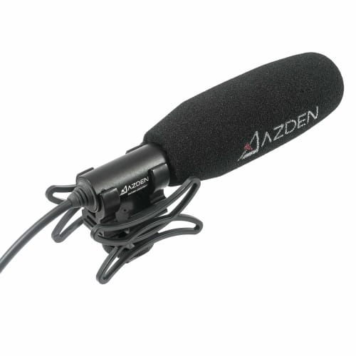 AZDEN SGM-250MX Compact Cinema Microphone with Mini-XLR Connection, Authentic