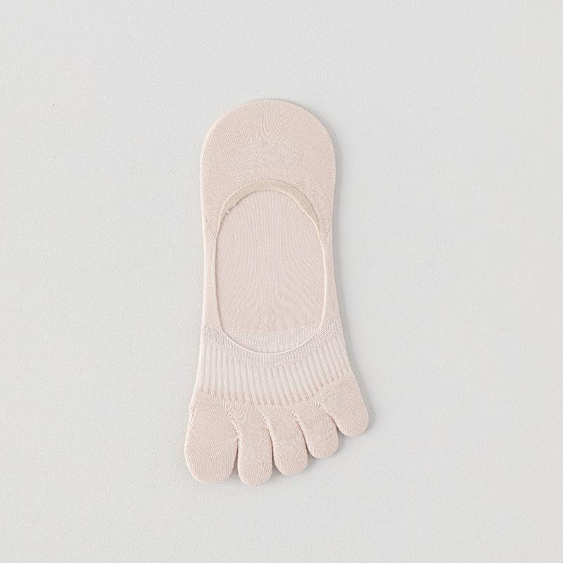 Female Summer Solid Color Light Mouth Invisible Perspiration Breathable Deodorant Socks