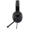 Hama Supra-aural Wired Stereo Headset Black Adjustable Volume, Microphone Mute for Computer
