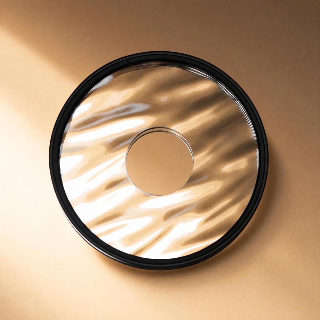 Center-Clear Wave Effects Filter High-Clarity Photography Accessory Portable