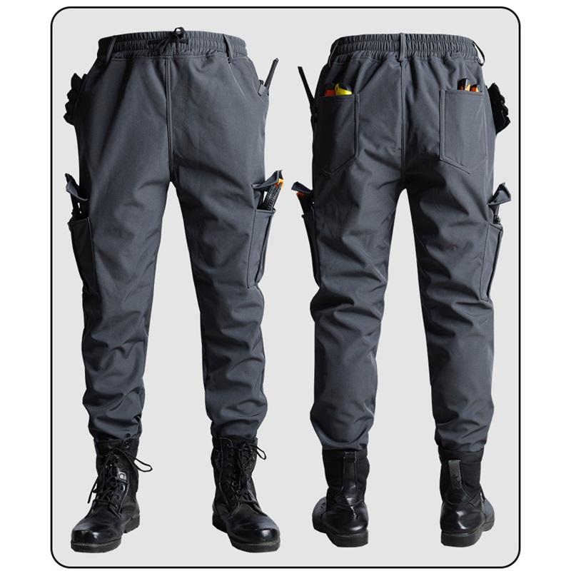 Wear-resistant Jacket Autumn And Winter Plus Velvet Cold Warmth Army Green Outdoor Overalls Suit Men's Water Jacket