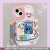 Applicable To Apple 14Pro Mobile Phone Case iPhone15 Cartoon Alien Doll 13/12 Invisible Double Bracket 16/17