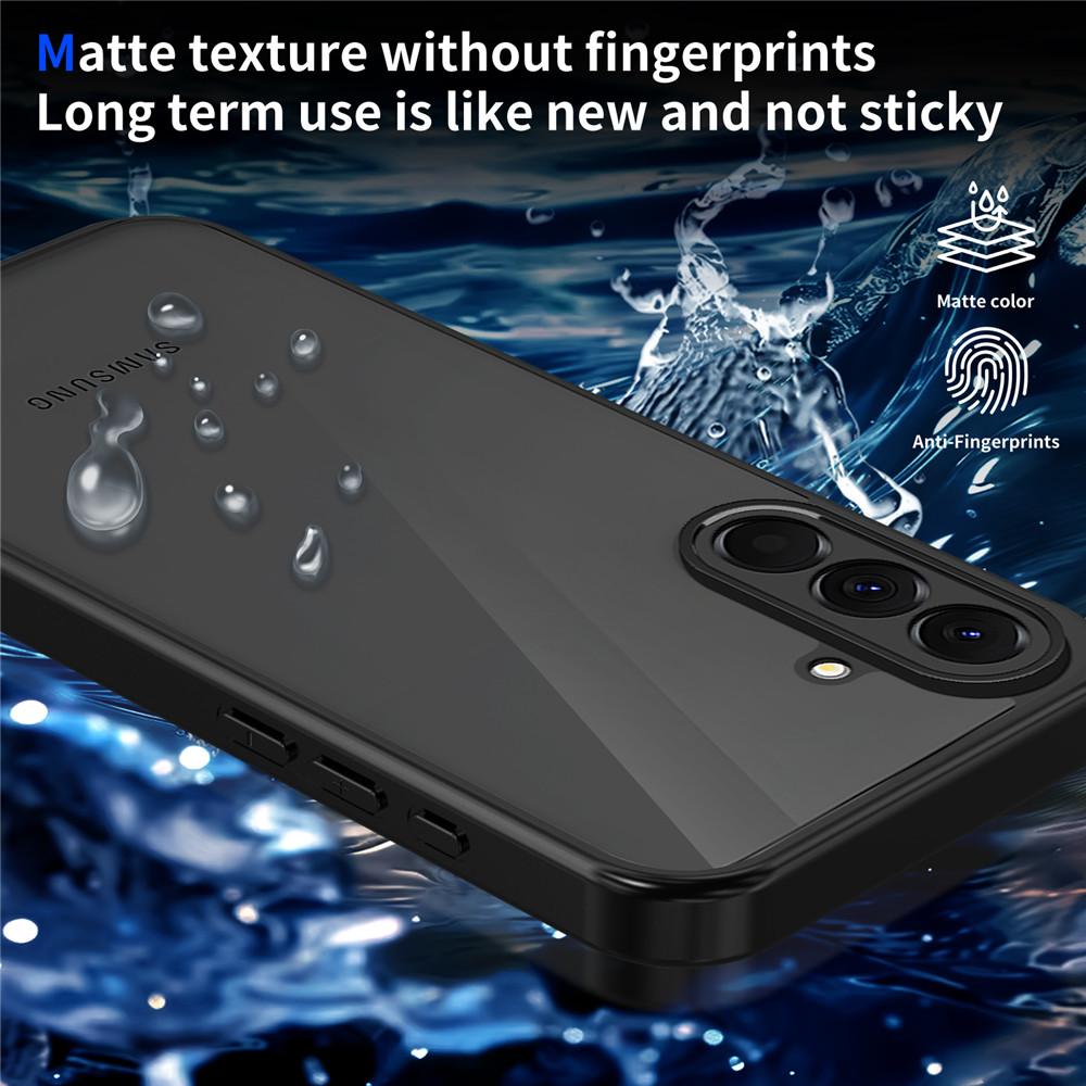 Luxury Matte Shockproof Phone Case For Samsung A17 A37 A57 A16 A26 A36 A56 A06 A15 A25 A35 A55 A14 A24 A34 A54 A04E A05S Cover