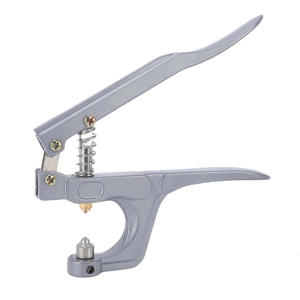 Badminton Racket Trumpet Plier Portable Grommet Eyelet Plier Clamp Tool with Screwdriver for Installation Grommets