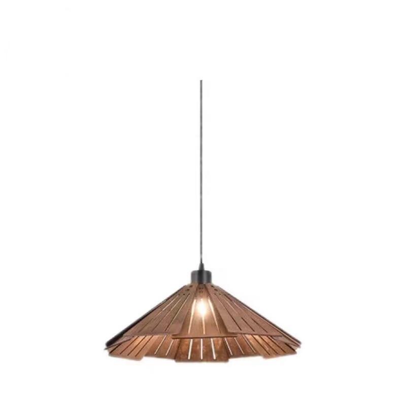 Oeny New Chinese Style Solid Wood Pendant Light