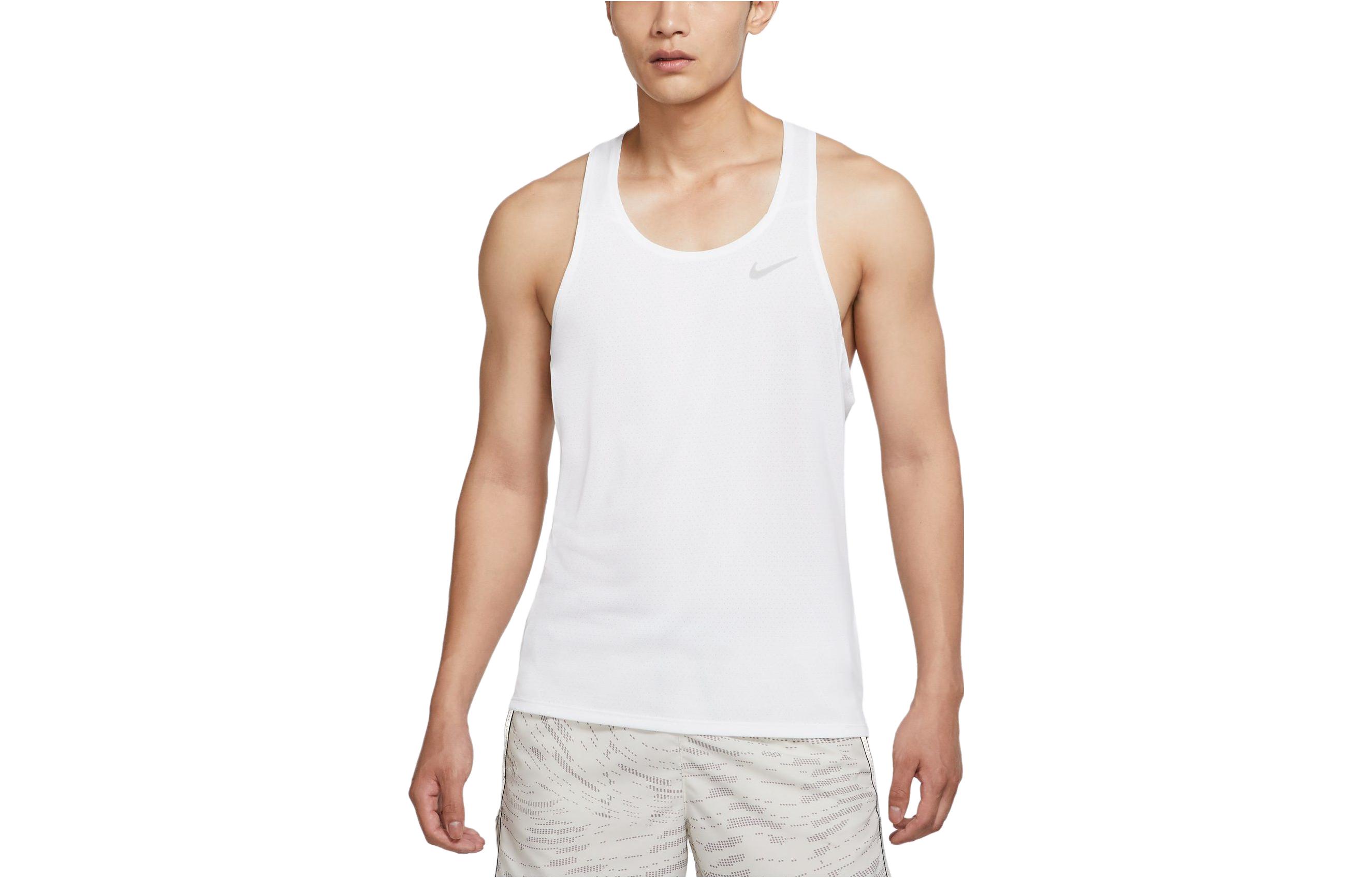 Nike Running Tank Top Men s White DQ4733-100 XL