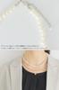 [Liliano] Women's Pearl Necklace, Double Strand, Pearl Chain, for Ceremonies, Entrance Ceremonies, Graduations, Weddings, School Visits, Shrine