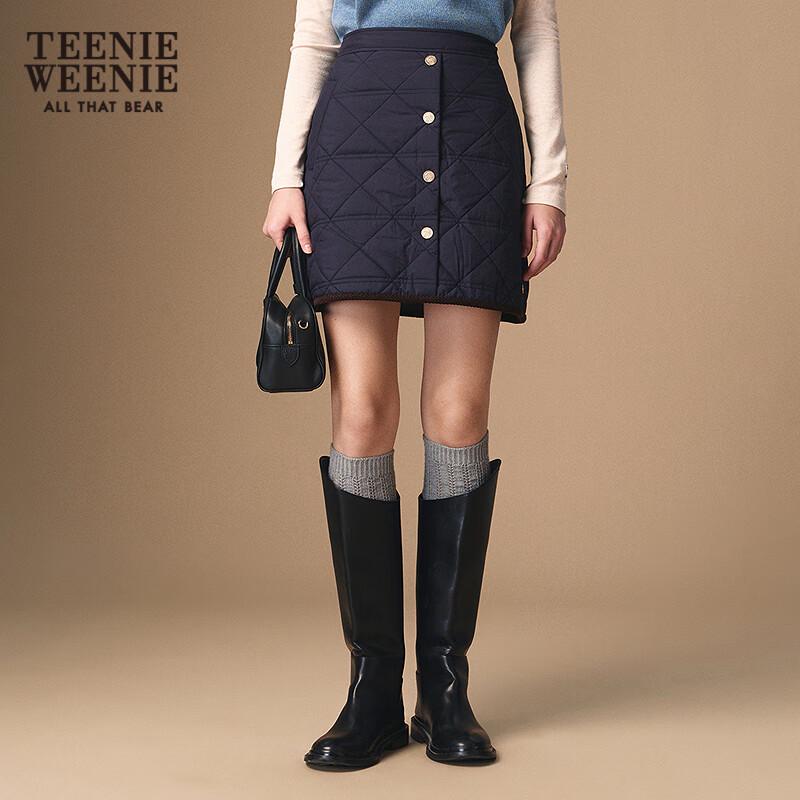 Teenie Weenie Women s Simple A-Line Short Skirt S