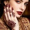 Mehndi Designs Henna Tattoo Stickers Flower Hand Tattoo Body Art Sticker  Music Festival