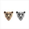 Retro Leopard Head 3D Lapel Pin: Exquisite Brooch for Suits and Shirts