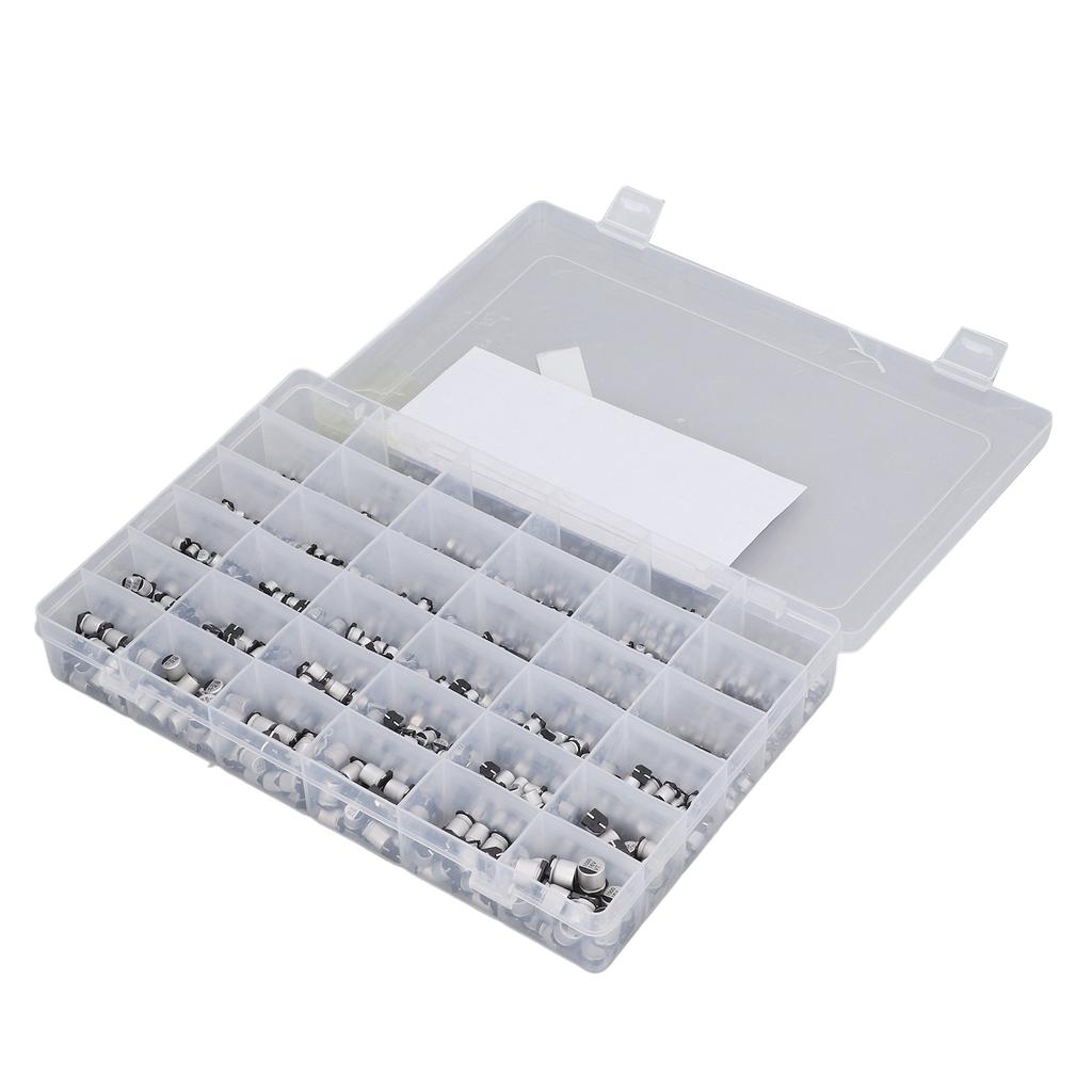 1520 Stück SMD Elektrolytkondensator 36 Werte 1uF?1000uF Aluminium Sortimentsset