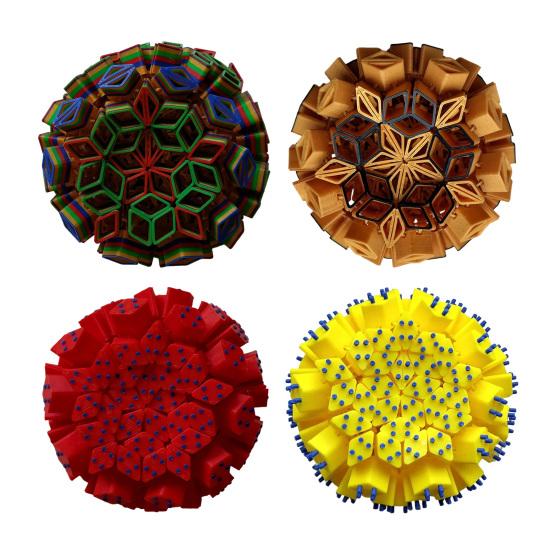 Sea Urchin Stress Relief Toy 3D Printed Movable Ball Sensory Fidget Toy for Adults Anxiety Relief Gifts for Men Women