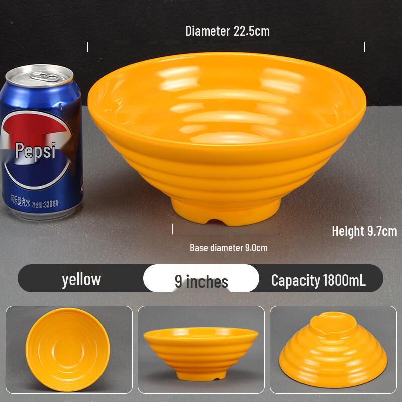 Commercial Chinese Style Melamine Noodle Bowl