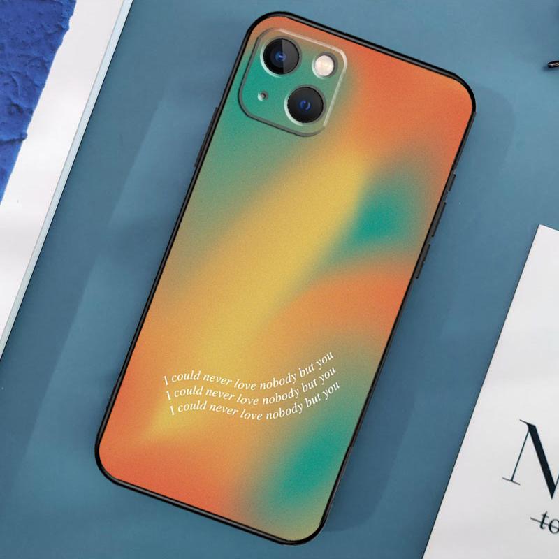 

Чехол с цитатами Aura для iPhone 14 13 12 11 Pro Max X XS Max XR 7 8 Plus SE 2020 2022, чехол-бампер iPhone 13Pro MAX