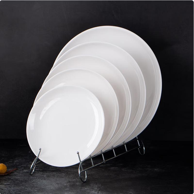 TaiShun 10-inch Round Melamine Dinner Plate