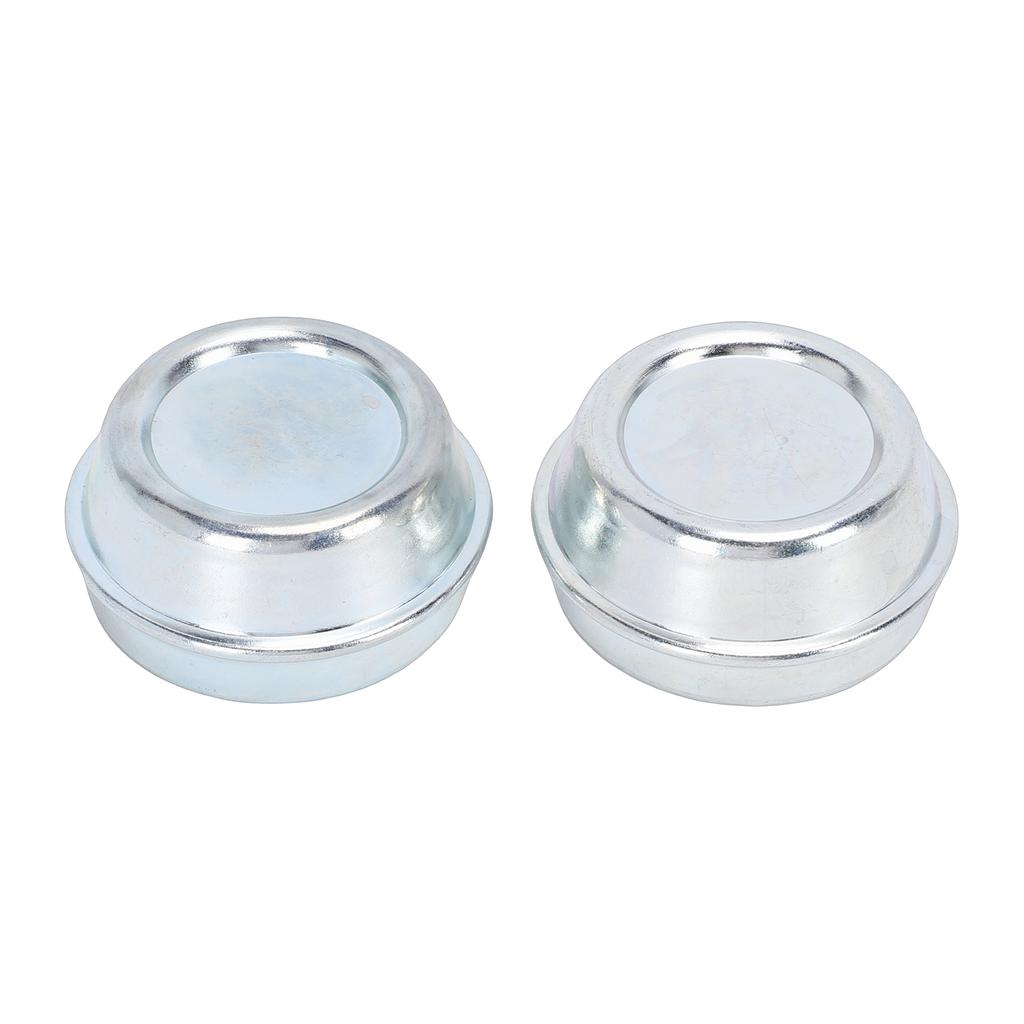 2 buc 48mm Capac de praf pentru butuc de remorcă Oțel galvanizat Capac de ungere pentru butuc roată remorcă Înlocuire pentru butuc roată remorcă Alko
