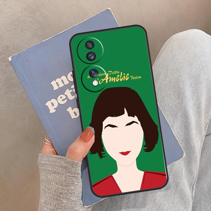 

Amelie Movie Poster Case For Honor Magic 8 7 6 5 Pro Cover For Honor 400 200 X9c X9b X9a X8a X8b 50 70 90 Lite Honor 200 Lite