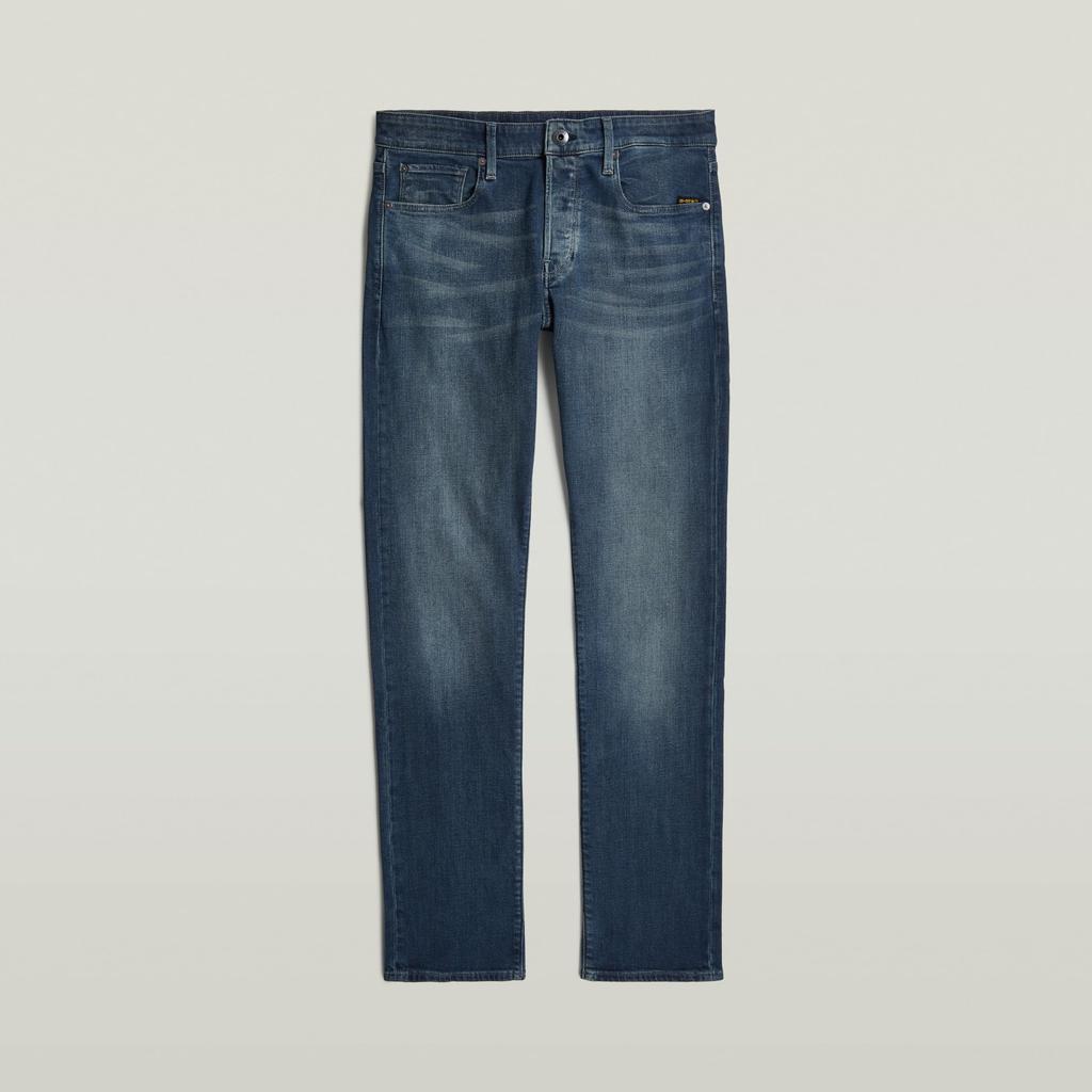 G-Star RAW Men's Jeans Denim Pants Straight Fit Blue 3301 Straight 51002-D687-D355-W34/L32
