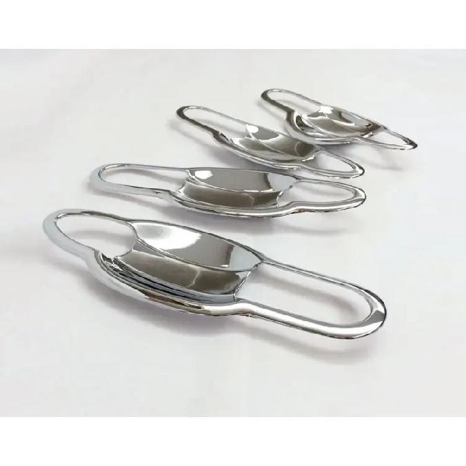 For Renault Captur Luxurious Chrome Door Handle Covers Accessories Stickers Car Styling 2013 2014 2015 2016