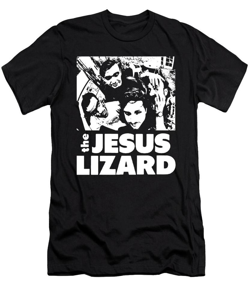 

The Jesus Lizard Band Short Sleeve Cotton Black All Size TShirt AE83 Unisex T-Shirt L