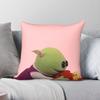 Its Okay Nanalan Mona Quadratischer Kissenbezug Polyester Leinen Samt Muster Reißverschluss Dekorative Zierkissenhülle Bettkissenhülle