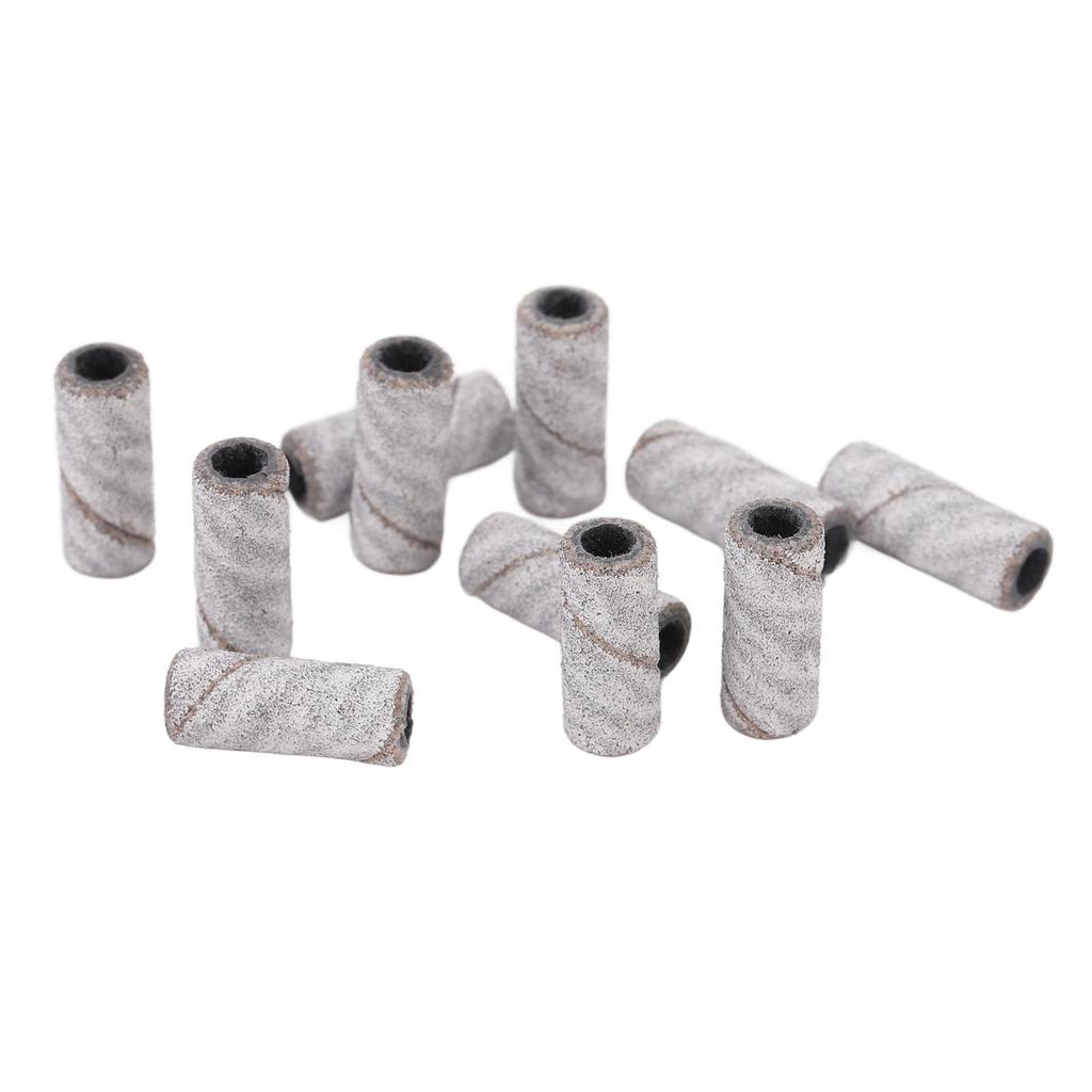 100pcs Sanding Bands for Nail Drill Machine Professional Multi Functions Manicure Pedicures Sanding Bands