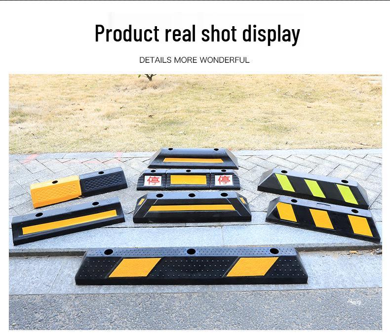 Solid Thickened Anti-Collision Parking Stopper