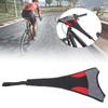 Black Red Bike Frame Sweat Guard Waterproof Denim Bike Trainer Guard  For Road Bikes,Mountain Bikes