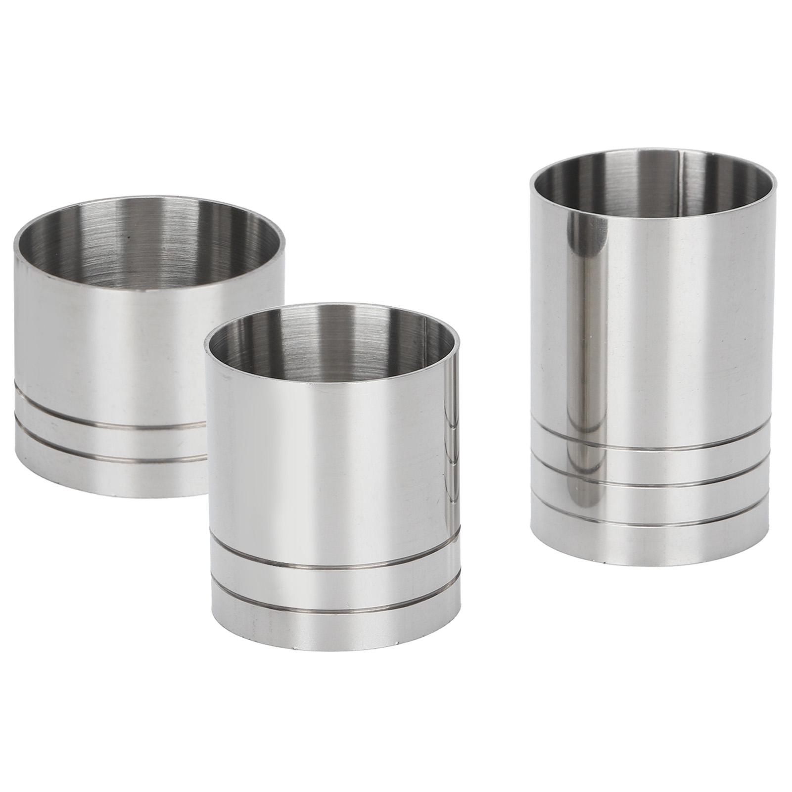 

Cocktail Jigger Bar Drink Measuring Cup Ounce Cup Set Bartender Tool (25ml 35ml 50ml)