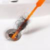 5Pcs 51cm PP Sewer Dredging Hook Sink Pipe Washbasin Bathroom Drain Dredging Tool