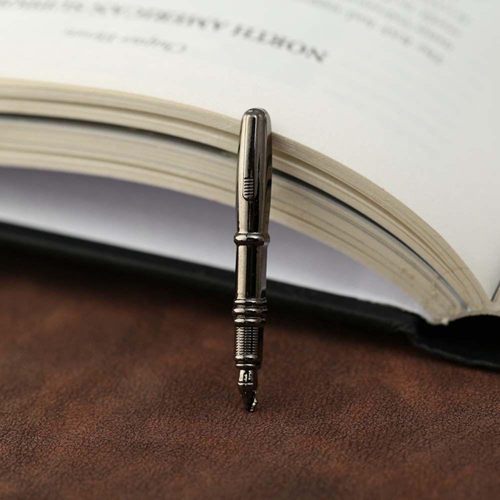 Pen Shape Gold Color Brooch Pins Pen Shape Brooch Men Brooches Korean Style Suit Shirt Brooch