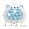 3 Colors 1 pcs Electronic Pop Quick Push Bubbles Game Machine Kid Cartoon Fun Squeezing Toys Anti Stress Sensory Bubble Toy Gift