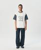 ESPIONAGE 39 Football Tee Off White