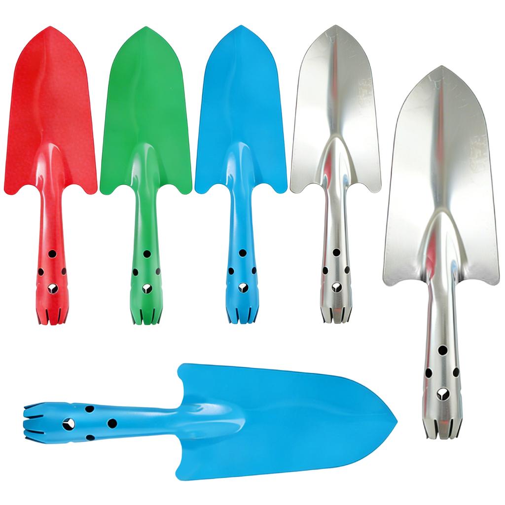 Garden Trowel Portable Bright Metal Hand Shovel Resistant Hand Shovel Gardening for Flower Soil Digging Planting Weeding