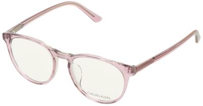 Calvin Klein Eyeglasses Frame Size 535 Crystal CK19556A-53 - Mauve/Rose