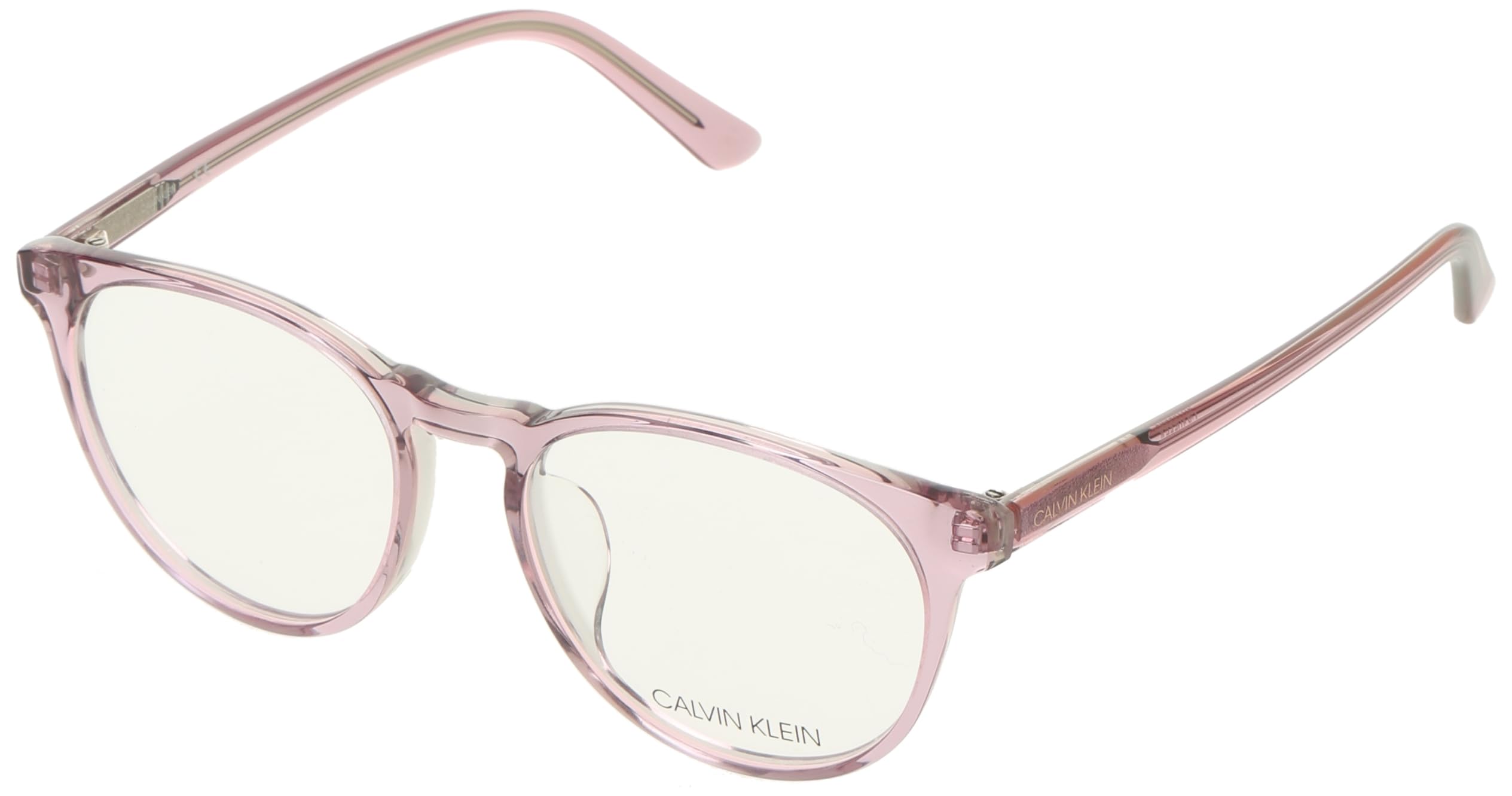 

Calvin Klein eyeglasses frame size 535 Crystal CK19556A-53 - Mauve/Rose