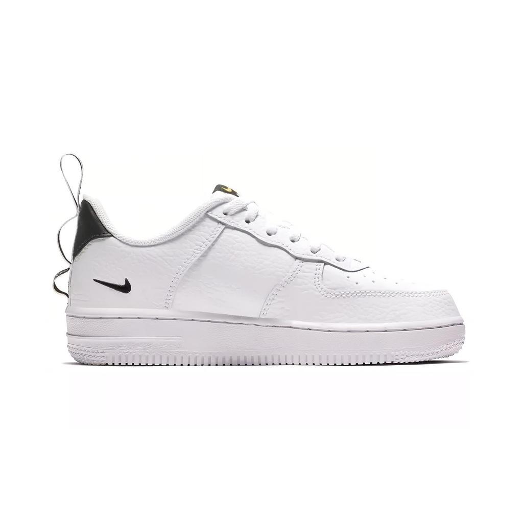 New Nike Air Force 1 Low Utility White Black PS AV4272-100