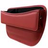 ARESACHI Seat Side Car Passenger Seat Side Storage Luggage Seat Gap Storage Pocket, Box, Rack, (Red)