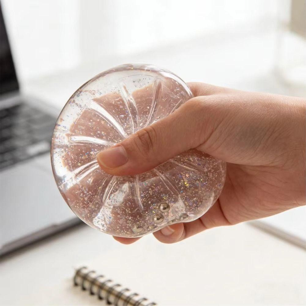 Blank Craft DIY Steamed Bun With Plug DIY Empty Ball Skin Creative Dumpling Squishy Handmade