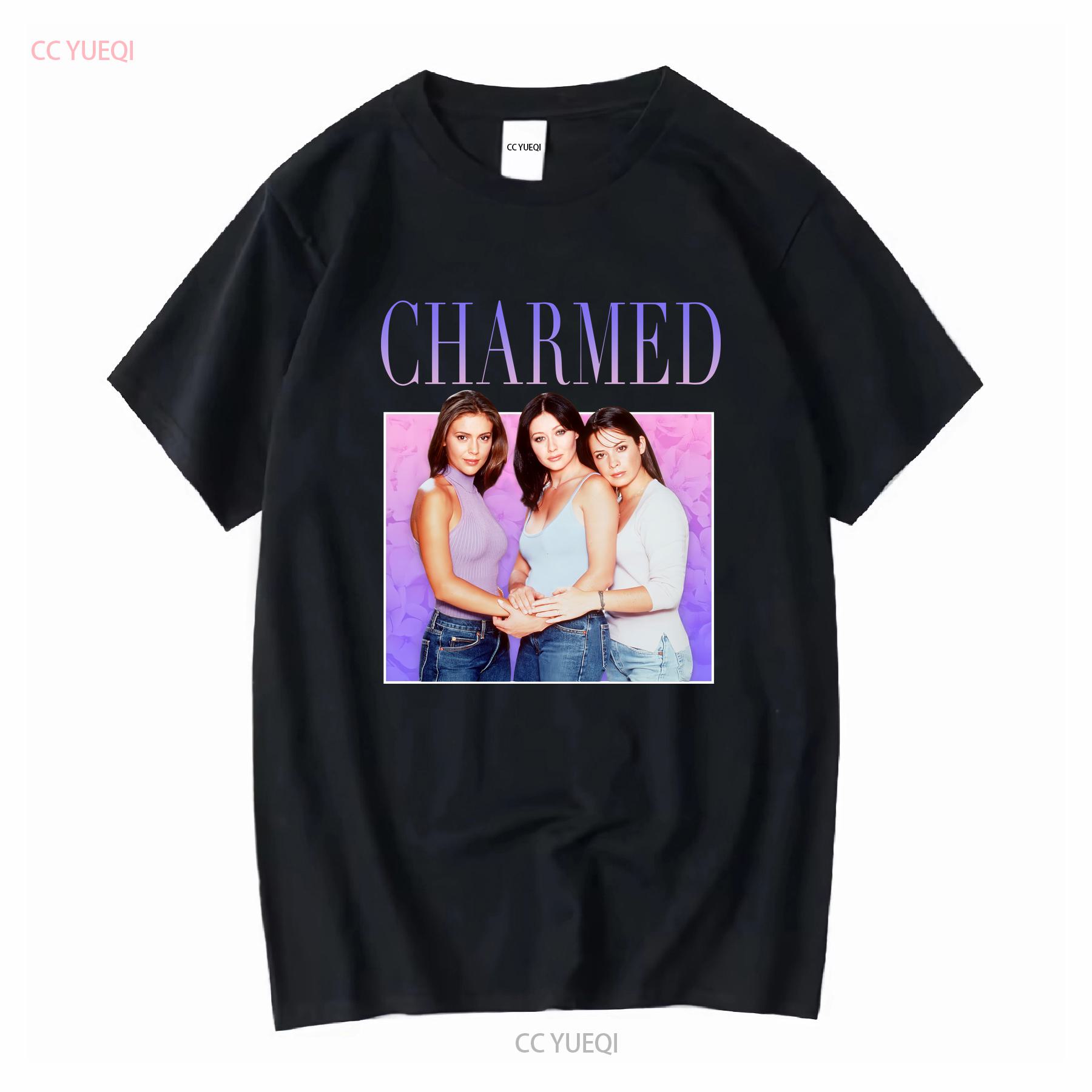 

Charmed TV Show Vintage T Shirt TenTenHugs long or short sleeves vintage Washed Casual graphic Top For Everyday Wear Soft 4XL