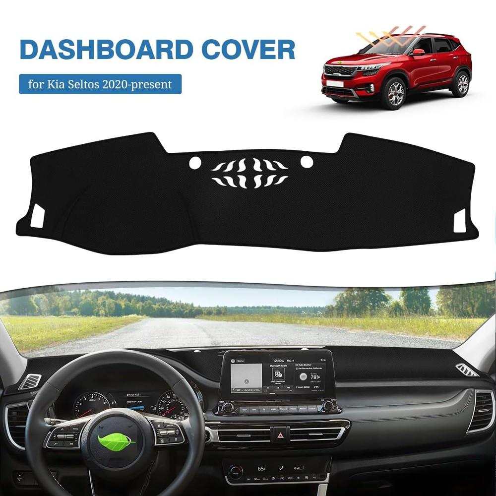 Anti-Slip Fit -2025 Kia Seltos Car Dashboard Cover Dashmat Dash Mat Pad