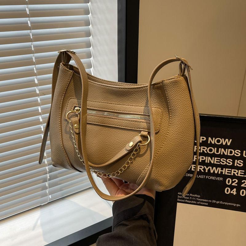 

Shoulder bag women s 2025 niche new versatile fashion small bag women s simple casual large-capacity retro messenger bag