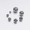 3/4/5/6/7/8MM Stainless Steel Spacer Bead Metal Round Loose Spacer Beads For Jewelry Bracelet Making Findings DIY Accessories