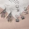 Halloween Skeleton Hand Dangle Drop Pumpkin Skull Earrings kit for Women Party