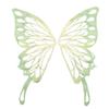 Krajka DIY Butterfly vyšívané nášivky Nášivky Motýlí vzor Krajkový límec Přišít nášivky