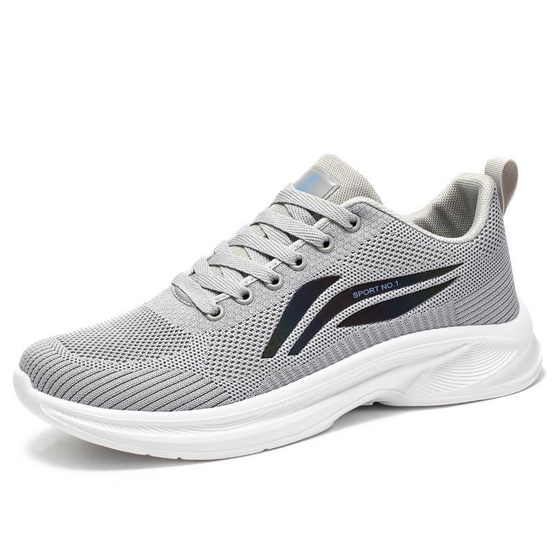 Plus Size Men's Shoes New Fashion Breathable Casual Men's Shoes Soft Sole Casual Lightweight Trendy Sports Running Shoes