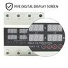 Three-Phase 63A Over/Under Voltage and Current Overload Protector with Automatic Reset