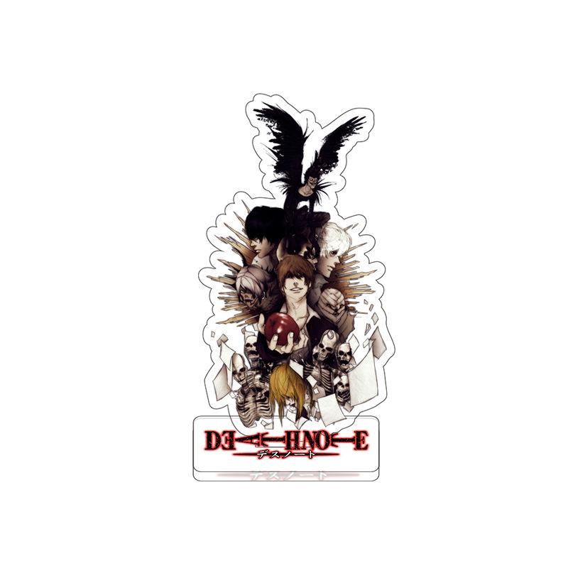 

Death Note Figure Standing Card Peripheral Liu Ke Yishenyue Death God Liu Ke Sulfur Gram Acrylic Humanoid Standing Card Diy Customized according to drawings*3PCS