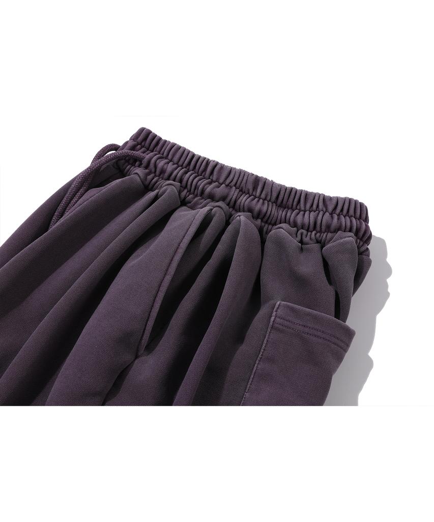 CPGN STUDIO Half Star Pigment Balloon Sweatpants Iris Purple
