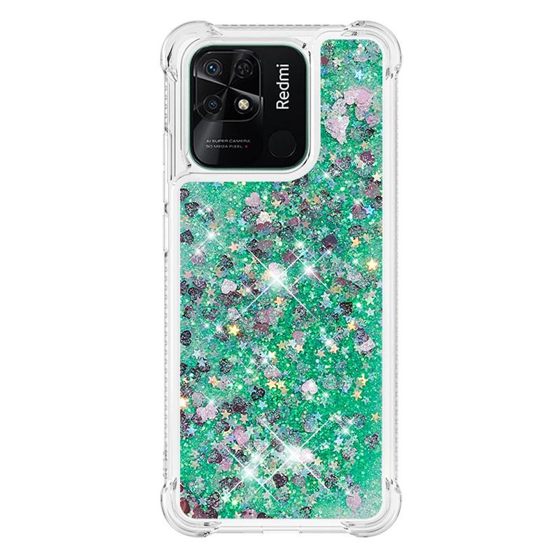 Fundas Redmi 10C Quicksand Case for Xiaomi Redmi 10C Coque Soft Liquid Bling Bling Cover For Xiaomi Redmi 10 C Phone Case Capa